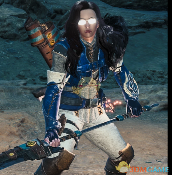 《怪物猎人:荒野》发光的动漫眼镜MOD
