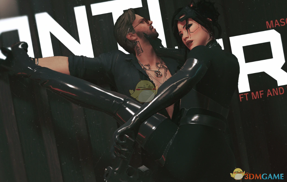 《赛博朋克2077》反英雄姿势包MOD