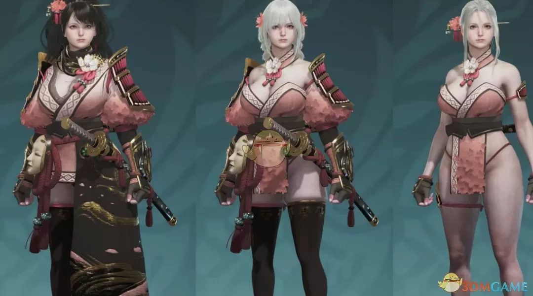 《怪物猎人：荒野》更好的落樱缤纷套装MOD