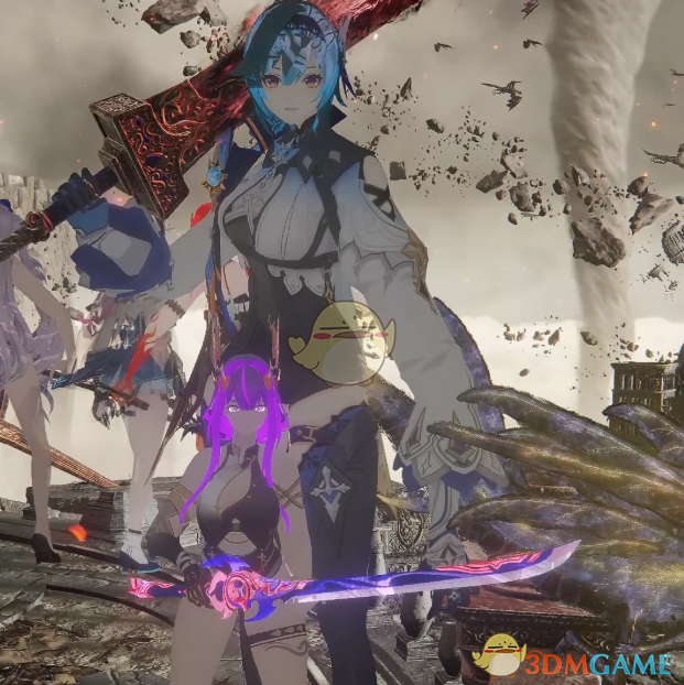 《艾尔登法环》原神优菈替换布莱泽MOD