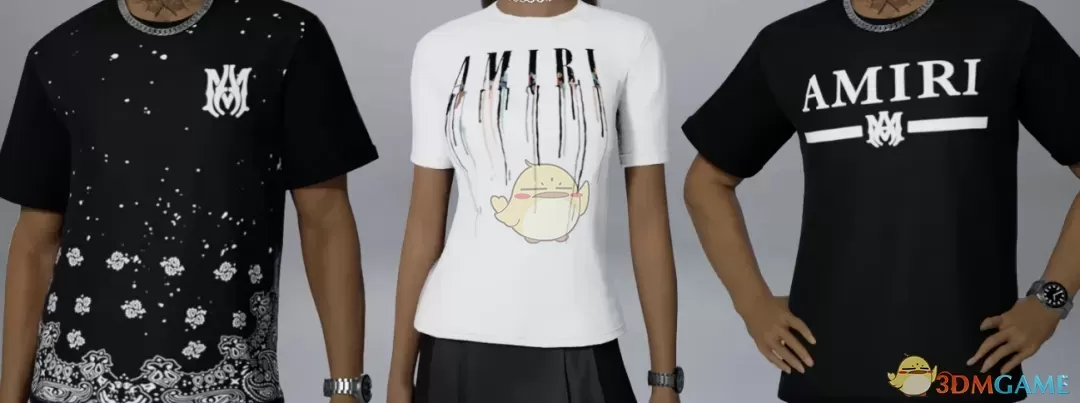 《InZOI》AMIRI T恤MOD