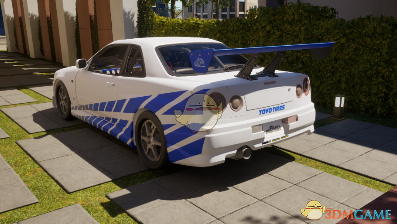 《InZOI》保罗·沃克 R34 天际线赛车MOD