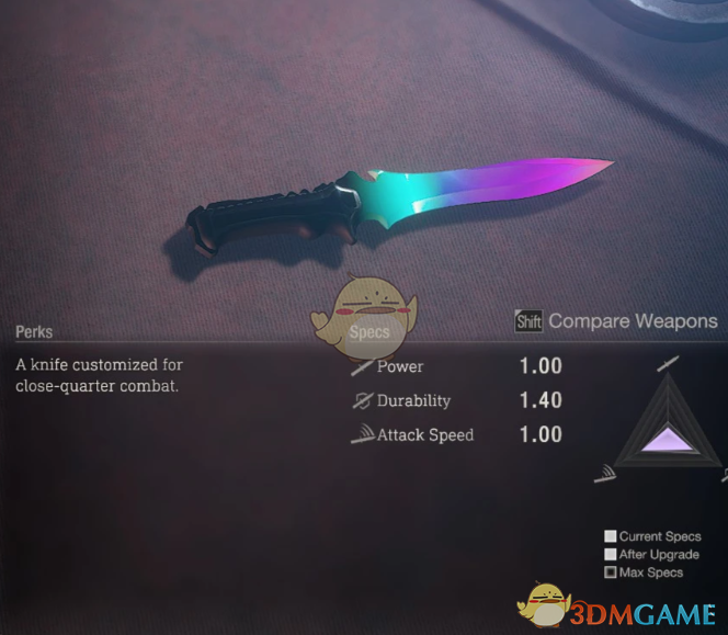 《生化危机4：重制版》彩虹刀MOD