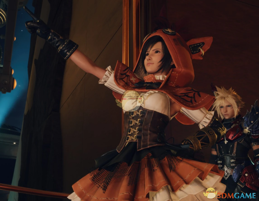 《最终幻想7：重生》尤菲的可爱赤红套装MOD