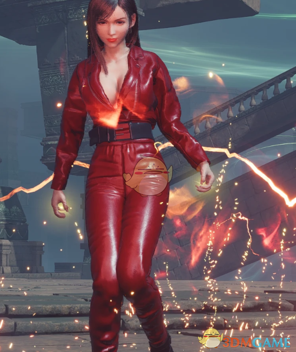 《最终幻想7：重生》蒂法的皮革连体衣MOD