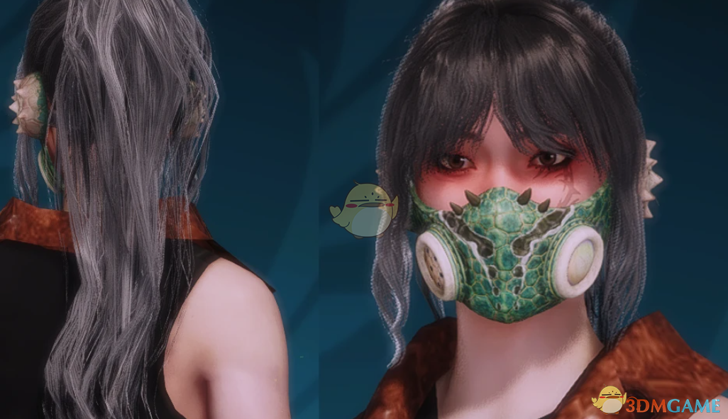 《怪物猎人：荒野》动漫少女刘海高马尾MOD