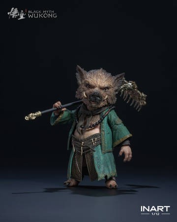 猪八戒人偶展示，细节还原