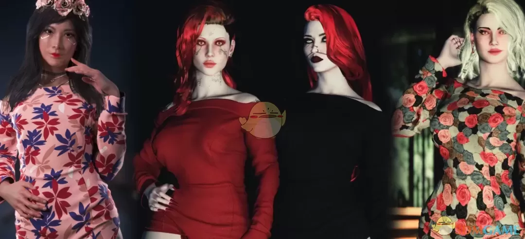 《赛博朋克2077》露肩礼服MOD