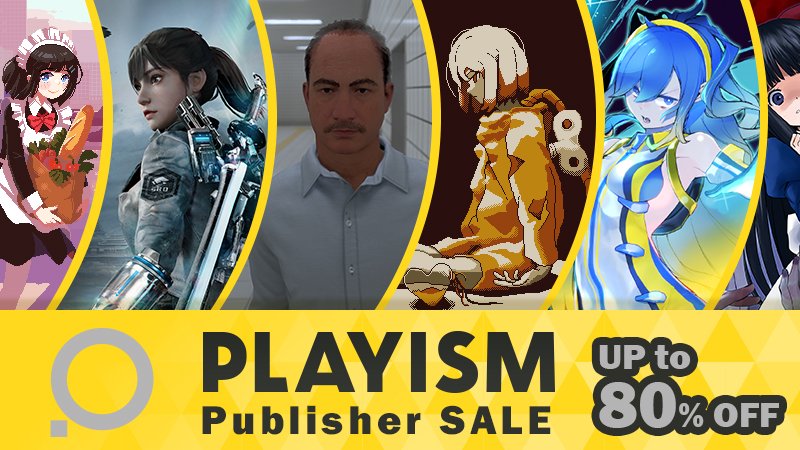 全场低至2折！商促PLAYISM发行商促销2025现已在Steam和Nintendo e-shop上开启