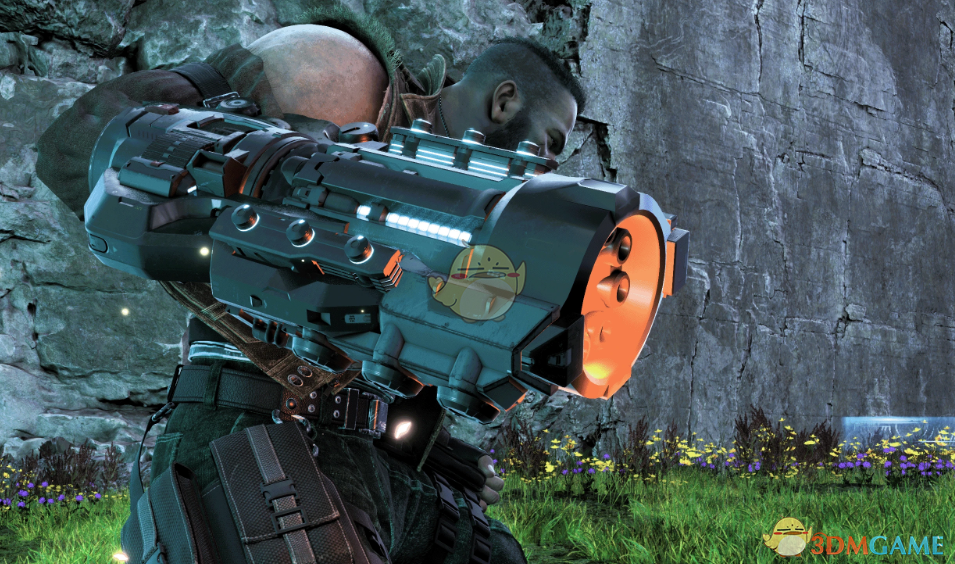 《最终幻想7：重生》巴雷特的毁灭战士连射机枪MOD