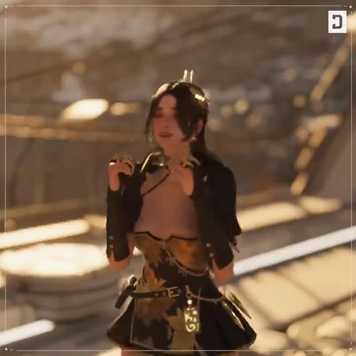 《第一后裔》新性感皮肤演示 这物理效果太棒了