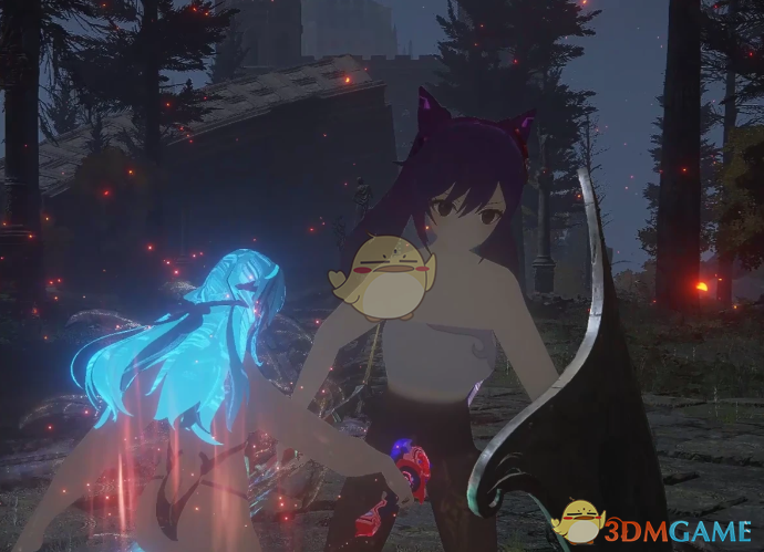 《艾尔登法环》原神刻晴替换杜鹃骑士MOD