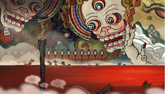 国风肉鸽新锐《长安:石之舞》今日开启Steam公测,揭秘疯批美学下的盛唐幻境