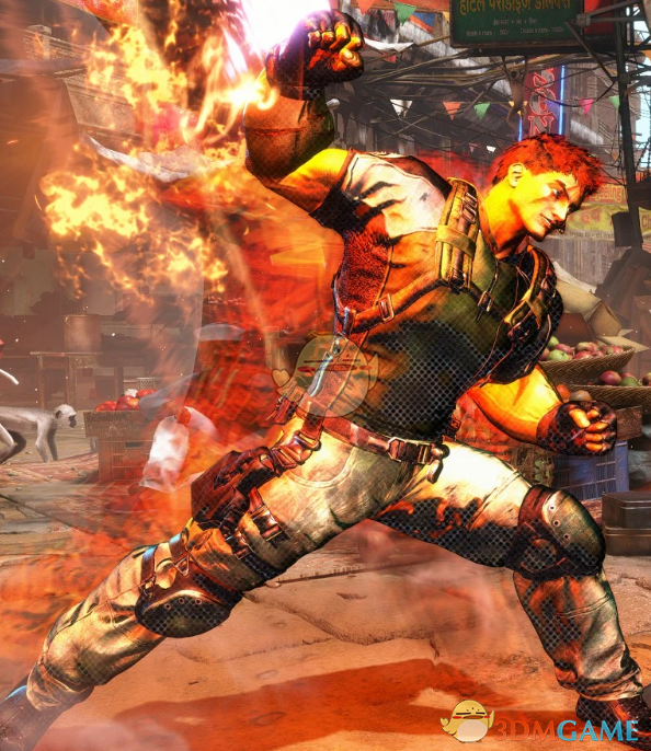 《街头霸王6》卢克的生化危机作战服MOD