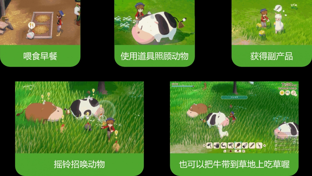 《牧场物语 来吧！风之繁华集市》 公开牧场生活系统介绍