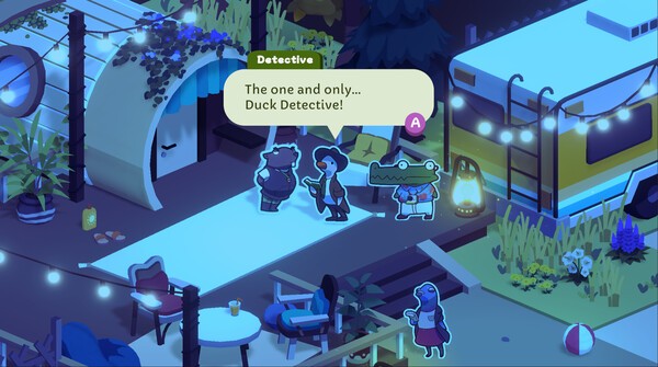 《Duck Detective: The Ghost of Glamping》免安装版