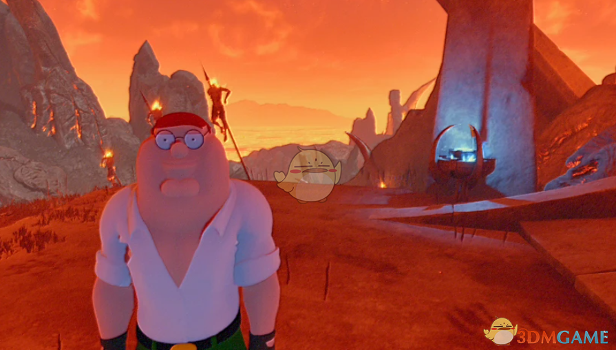 《上古卷轴4：湮灭重制版》恶搞之家皮特外观MOD