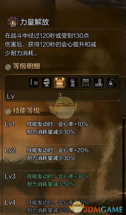 《怪物猎人:荒野》精确的技能描述MOD