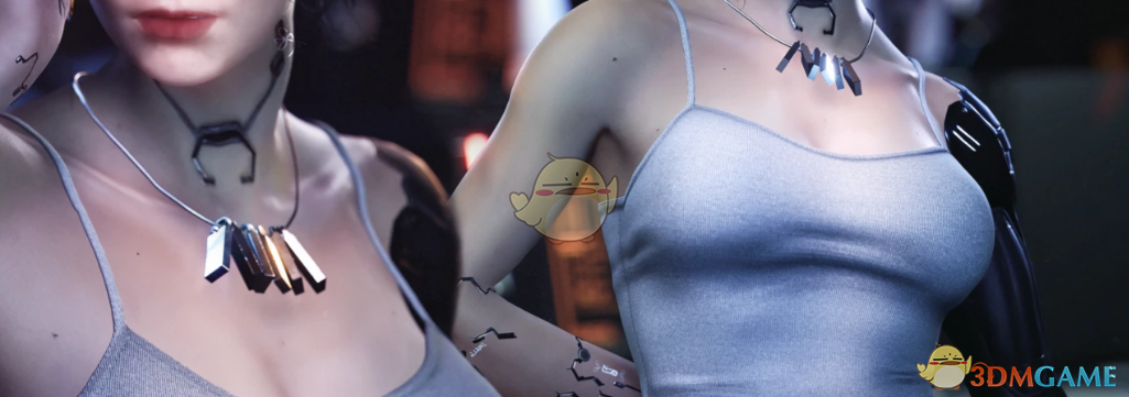 《赛博朋克2077》铭牌项链MOD