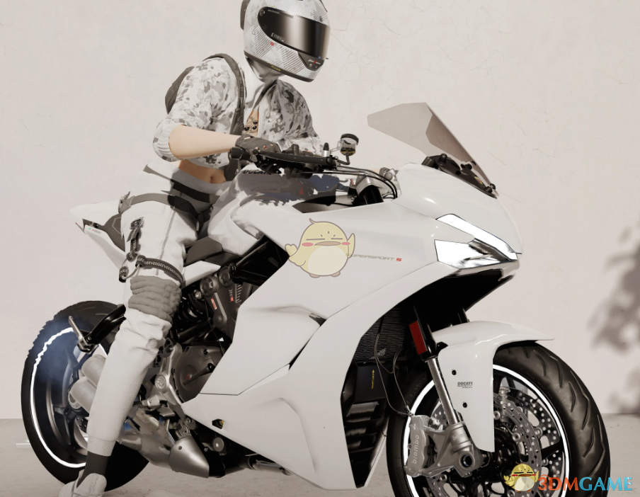 《赛博朋克2077》杜卡迪Supersport摩托车MOD