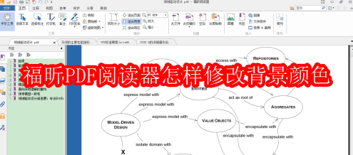 福昕PDF阅读器怎样修改背景颜色