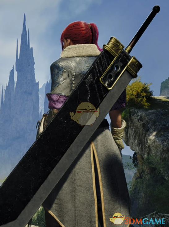 《怪物猎人：荒野》最终幻想7重制版毁灭剑MOD