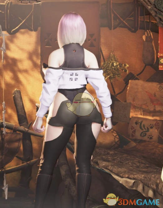 《怪物猎人：荒野》性感边缘行者露西套装MOD