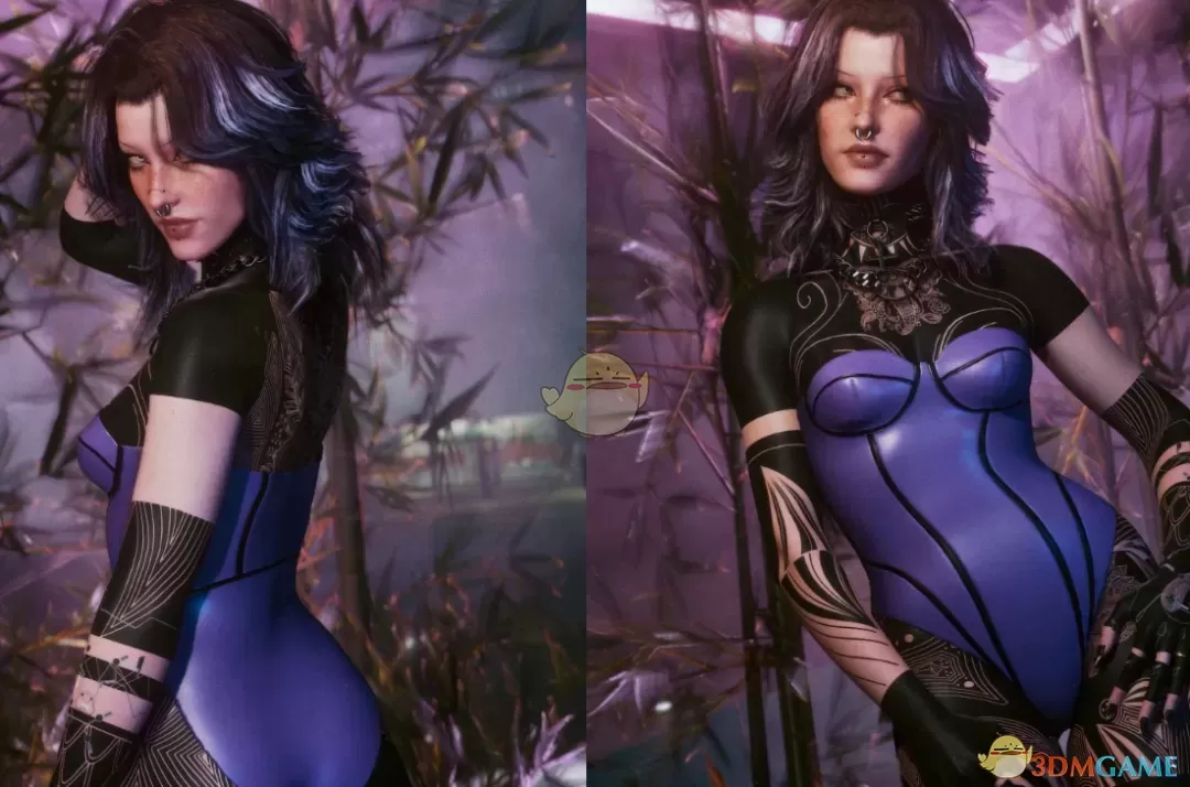 《赛博朋克2077》赫拉紧身胸衣MOD