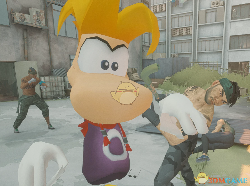 《师父》扮演雷射超人雷曼MOD