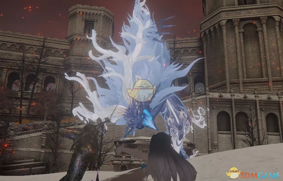 《艾尔登法环》鸣潮岁主角替换BOSS腐烂树灵MOD