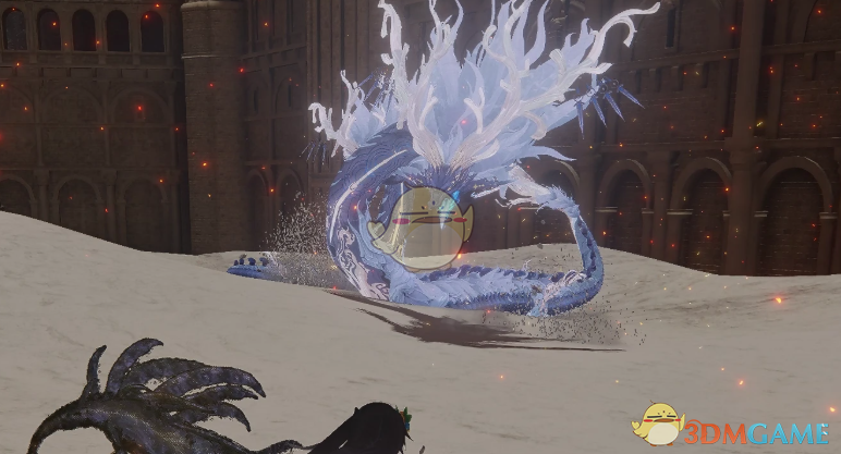 《艾尔登法环》鸣潮岁主角替换BOSS腐烂树灵MOD