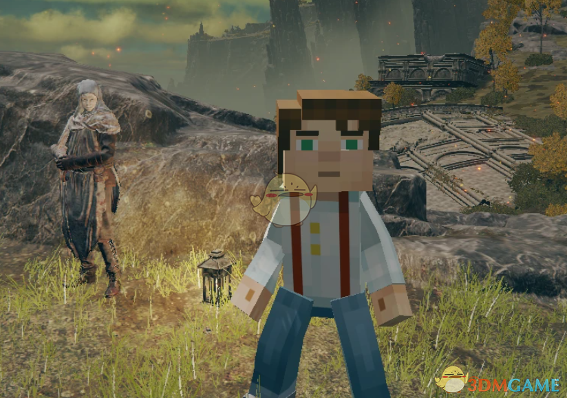 《艾尔登法环》扮演我的世界杰西MOD