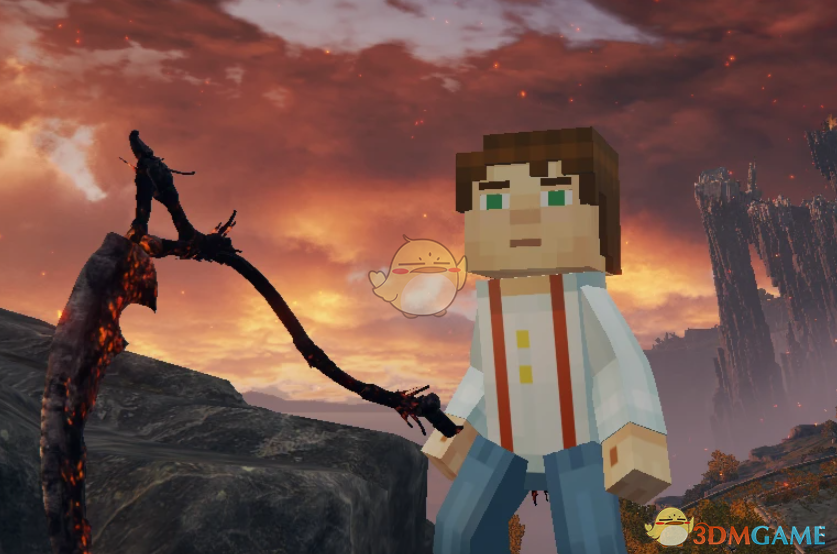 《艾尔登法环》扮演我的世界杰西MOD