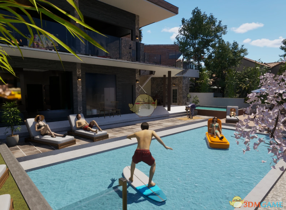 《InZOI》GTA豪华家庭豪宅MOD