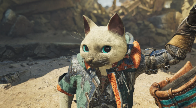 《怪物猎人:荒野》新事件6月上线,获取超可爱艾露猫头盔