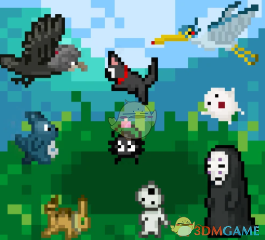 《星露谷物语》可以捕捉的吉卜力生物MOD