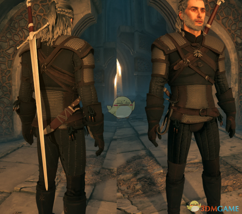 《上古卷轴4：湮灭重制版》巫师3装备包MOD