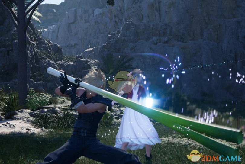 《最终幻想7：重生》克劳德的大葱之剑MOD