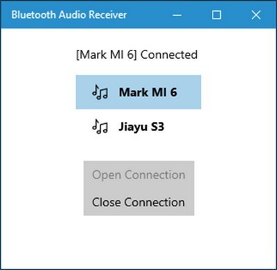 Bluetooth Audio Receiver老版本