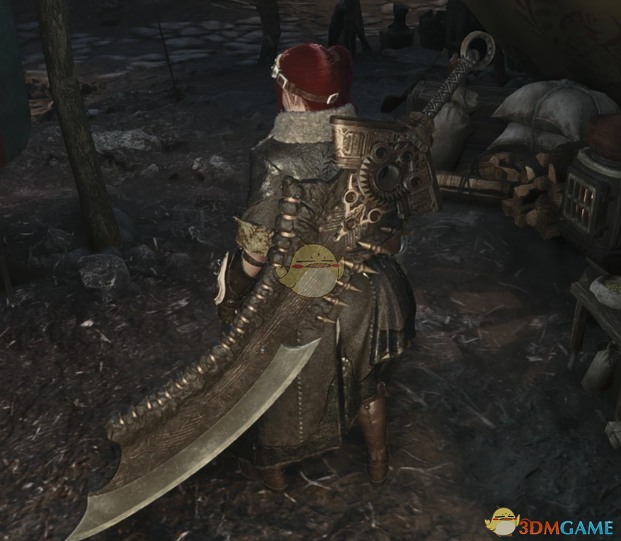 《怪物猎人：荒野》最终幻想7重生火山剑MOD