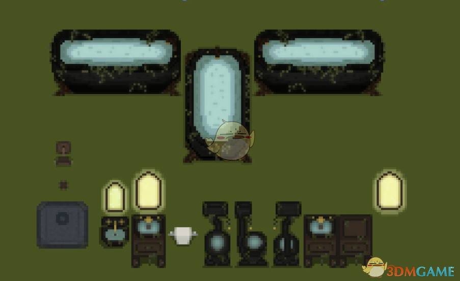 《星露谷物语》巫师主题家具包MOD