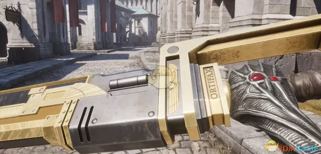 《上古卷轴4：湮灭重制版》战锤40K链锯剑MOD