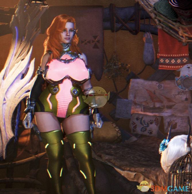 《怪物猎人：荒野》第一后裔露娜作战衣MOD