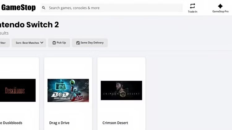 GameStopй¶ɫɳĮ½Switch2Ϣ