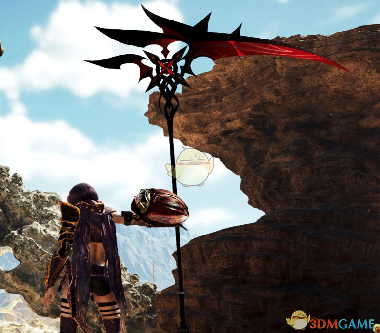 《怪物猎人：荒野》原神武器赤月之形MOD