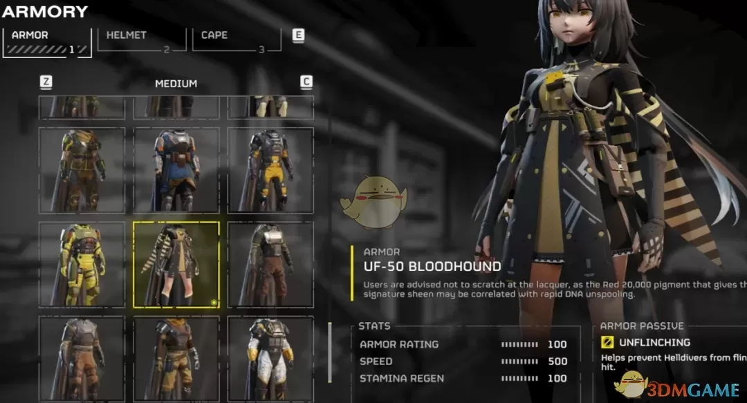 《绝地潜兵2》尘白禁区猫汐尔外观MOD