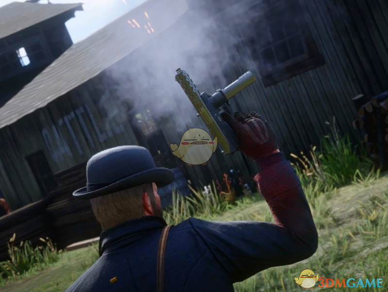 《荒野大镖客2》TEC-9冲锋枪MOD