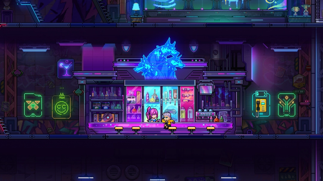 《霓虹深渊2》未来主题战斗场景