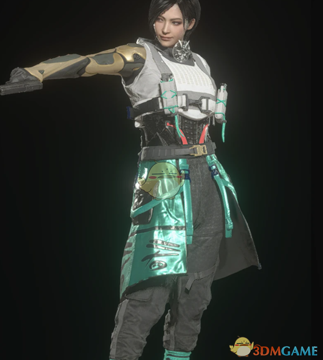 《生化危机4：重制版》艾达的使命召唤美咲赛博服装MOD