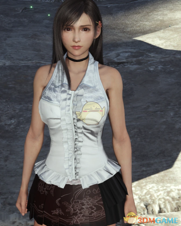 《最终幻想7：重生》蒂法的濡鸦之巫女雏咲深羽套装MOD